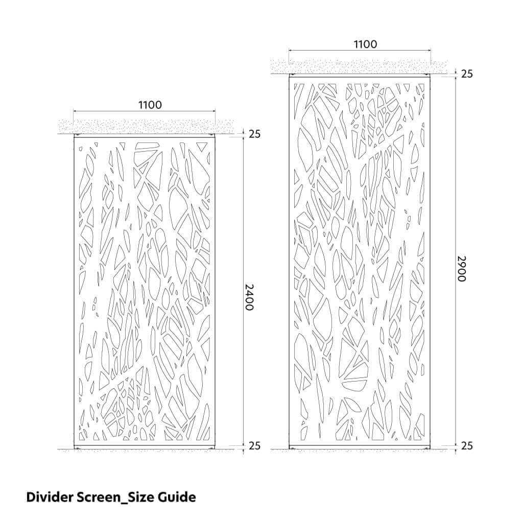 Divider Screen