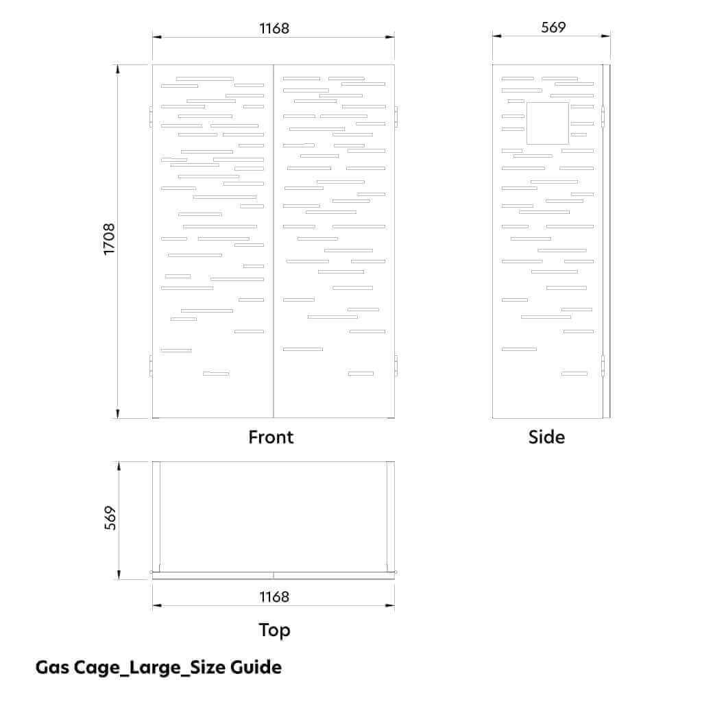 Gas Cage - 48kg Double